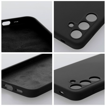 Dėklas Liquid Silicone 2.0mm Xiaomi Redmi A7 4G/Redmi A5/Poco C71 (171,7x77,8x8,26) juodas