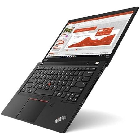 Lenovo ThinkPad T490s 14", Intel Core i5-8265U, 16GB, 512GB SSD, Windows, Juodas