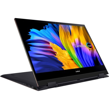 Asus Zenbook Flip 13 UX371 (11th Gen Intel) Touch 13.3, Intel Core i7-1165G7, 16GB, 1TB SSD, Windows, Juodas