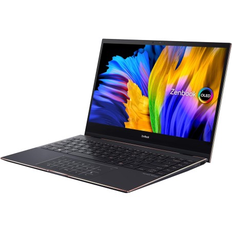 Asus Zenbook Flip 13 UX371 (11th Gen Intel) Touch 13.3, Intel Core i7-1165G7, 16GB, 1TB SSD, Windows, Juodas