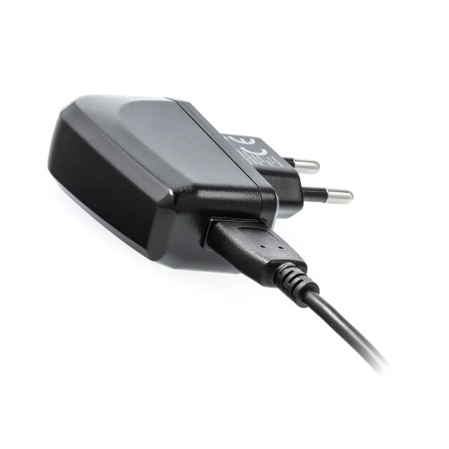 Įkroviklis Blue Star Lite 10W USB-A + USB-A to USB-C cable juodas