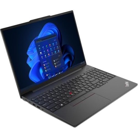 Lenovo ThinkPad E16 Gen 1 (AMD) 16", AMD Ryzen 7 7730U, 16GB, 512GB SSD, Win 11 Home Installed, Juodas