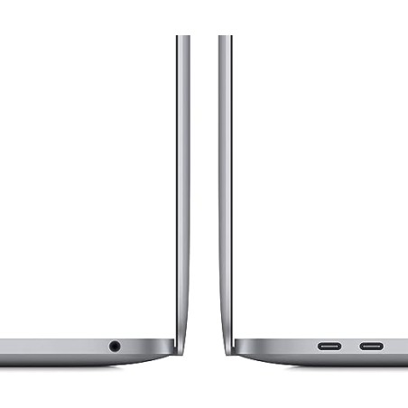 Apple Macbook Air (13" 2020, M1), Apple M1, 16GB, 512GB SSD, macOS, Pilkas, Klasė A+