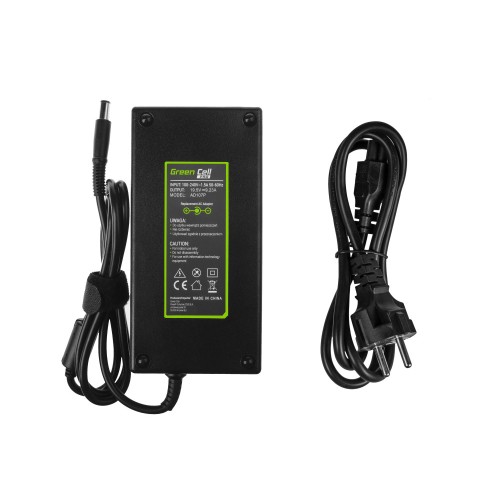 Green Cell PRO Charger / AC Adapter 19.5V 9.23A 180W for Dell Latitude E5510 E7240 E7440 Alienware 13 14 15 M14x M15x R1 R2 R3